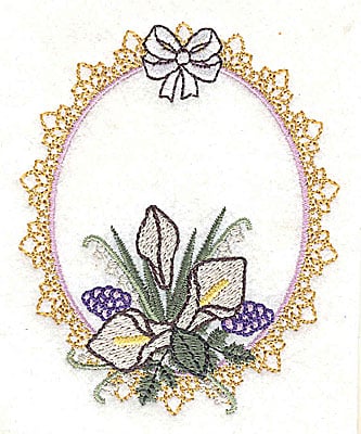 Embroidery Design: Love Wedding design small<br> 3.13w X 3.86h