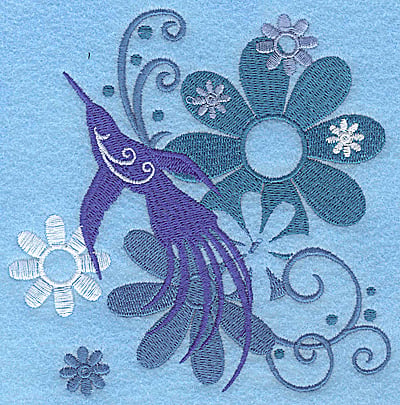Embroidery Design: Wings of Fantasy D large<br> 4.88w X 4.92h