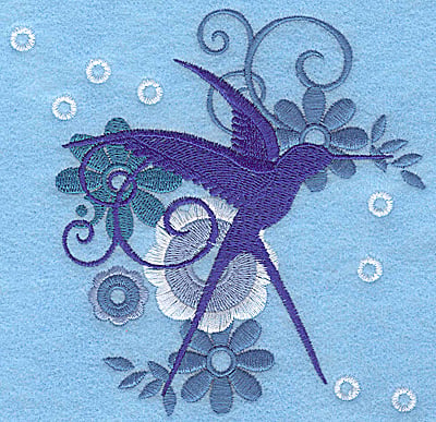 Embroidery Design: Wings of Fantasy E large<br> 4.83w X 4.96h
