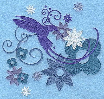 Embroidery Design: Wings of Fantasy F large<br> 4.97w X 4.83h