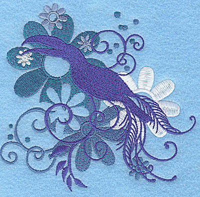 Embroidery Design: Wings of Fantasy H large<br> 4.94w X 4.77h