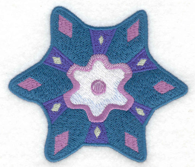 Embroidery Design: Snowflake 2<br> 3.57w X 3.10h