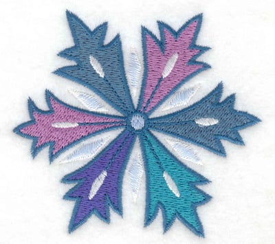 Embroidery Design: Snowflake 3<br> 3.53w X 3.25h