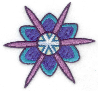 Embroidery Design: Snowflake 6<br> 3.53w X 3.23h