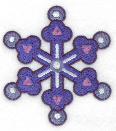 Embroidery Design: Snowflake 7<br> 3.27w X 3.68h