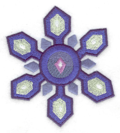 Embroidery Design: Snowflake 8<br> 3.10w X 3.52h