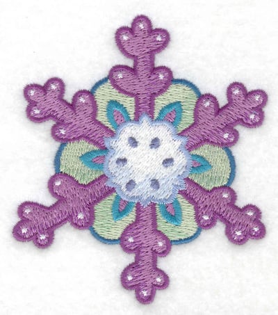 Embroidery Design: Snowflake 9<br> 3.18w X 3.64h