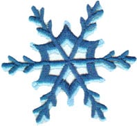Embroidery Design: Single Snowflake 2<br>2.74" x 2.52"