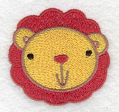 Embroidery Design: Lion head<br> 2.11w X 2.02h
