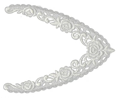 Embroidery Design: Lace Jumbo 5<br>9.53" x 7.51"