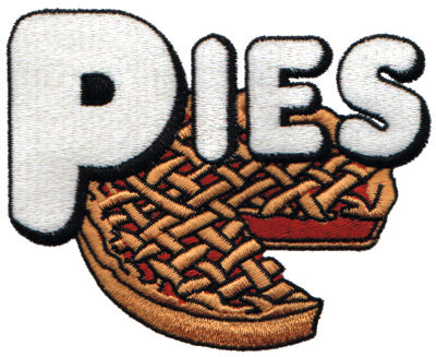 Embroidery Design: Take a Slice of Pie<br>4.20" x 3.32"