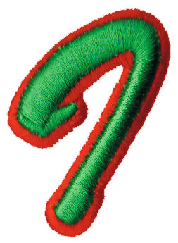 Embroidery Design: Script Foam I<br>1.61" x 2.18"