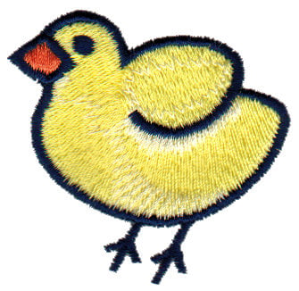 Embroidery Design: Chicken Little<br>2.17" x 1.95"