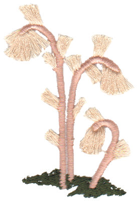 Embroidery Design: Broomrape<br>2.20" x 3.24"
