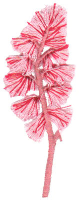 Embroidery Design: Coral Root<br>1.15" x 3.20"
