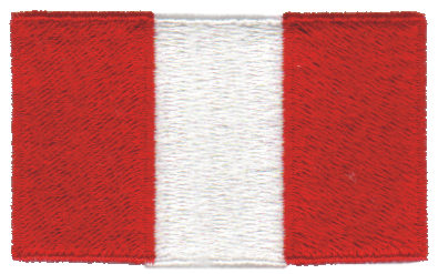 Embroidery Design: Peru<br>2.32" x 1.52"
