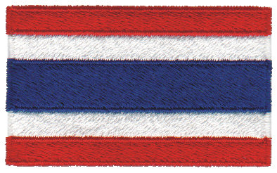 Embroidery Design: Thailand<br>2.54" x 1.51"
