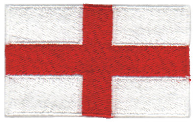 Embroidery Design: England<br>2.53" x 1.52"
