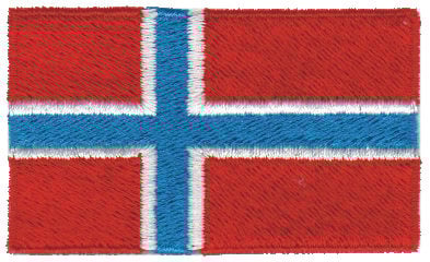 Embroidery Design: Norway<br>2.54" x 1.52"