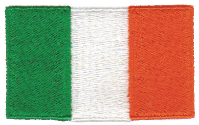 Embroidery Design: Ireland<br>2.54" x 1.52"
