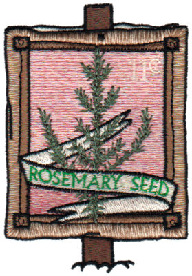 Embroidery Design: Rosemary Seeds<br>2.73" x 3.74"