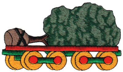 Embroidery Design: Tree<br>4.09" x 2.23"