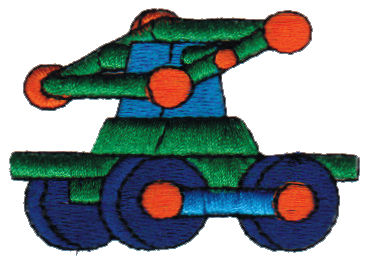 Embroidery Design: Push Cart<br>2.53" x 1.63"