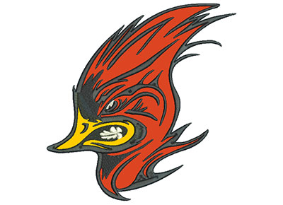 Embroidery Design: Cardinal 8" Applique<br> 7.69w X 8.01h | Embroidery Legacy Embroidery Design: Cardinal 8" Applique<br> 7.69w X 8.01h