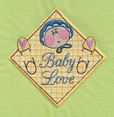 Embroidery Design: Baby Love 1<br>5.42" x 5.45" | Embroidery Legacy Embroidery Design: Baby Love 1<br>5.42" x 5.45"