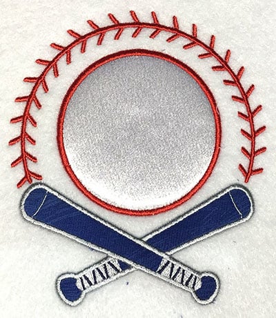 Embroidery Design: Bat Monogram Applique<br> 4.56w X 5.21h | Embroidery Legacy Embroidery Design: Bat Monogram Applique<br> 4.56w X 5.21h