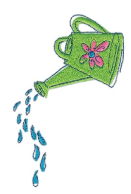 Embroidery Design: Water Can w/ water<br>2.40" x 1.60"