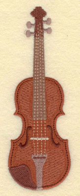 Embroidery Design: Violin Large<br>5.68w X 1.98h