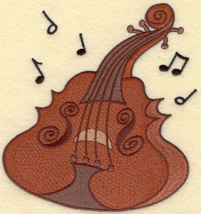 Embroidery Design: Cello Large<br>5.53w X 5.74h
