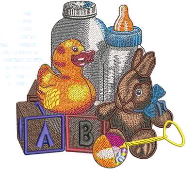 Embroidery Design: Newborn Layout Lg<br> 6.02w X 5.97h