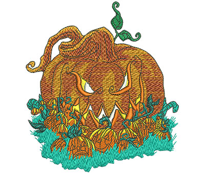 Embroidery Design: Pumpkin Patch Lg<br> 4.45w X 4.96h | Embroidery Legacy Embroidery Design: Pumpkin Patch Lg<br> 4.45w X 4.96h