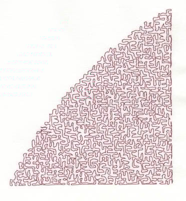 Embroidery Design: Stipple Arced Corner High<br> 4.41w X 4.78h | Embroidery Legacy Embroidery Design: Stipple Arced Corner High<br> 4.41w X 4.78h