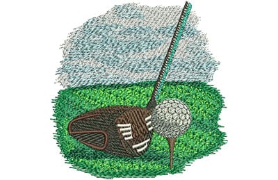 Embroidery Design: Tee Up Sm<br> 3.40w X 3.45h