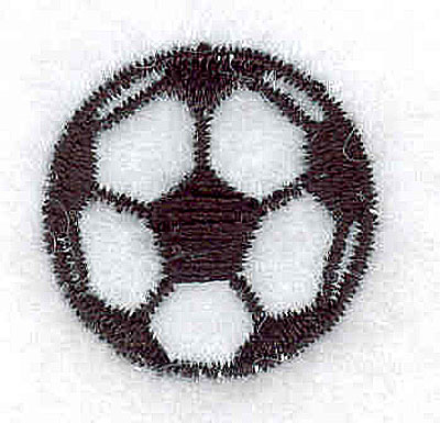 Embroidery Design: Soccerball<br> 0.87w X 0.87h