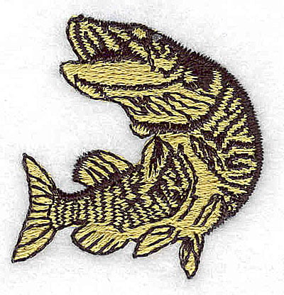 Embroidery Design: Fish<br> 1.44w X 1.50h