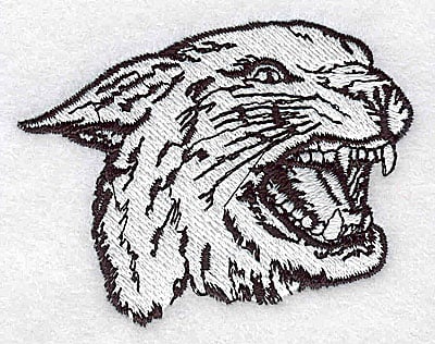 Embroidery Design: Lynx<br> 2.69w X 2.69h