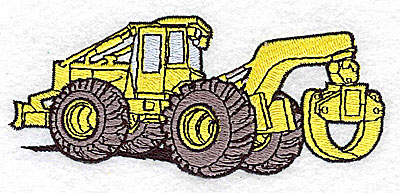 Embroidery Design: Construction Vehicle<br> 4.18w X 1.81h