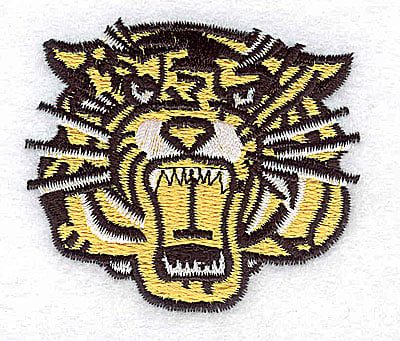 Embroidery Design: Tiger<br> 2.25w X 1.94h