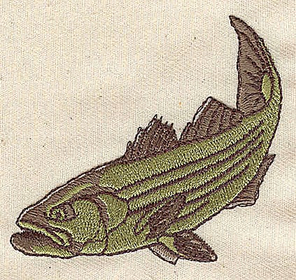 Embroidery Design: Fish<br> 3.50w X 2.31h