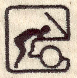 Embroidery Design: Car mechanic<br> 1.06w X 1.13h