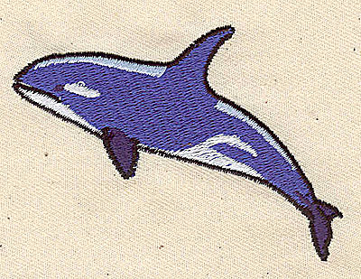 Embroidery Design: Whale<br> 3.00w X 2.48h