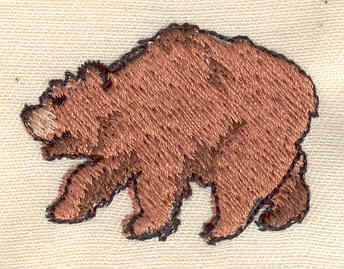 Embroidery Design: Bear  <br> 1.44w X 1.06h