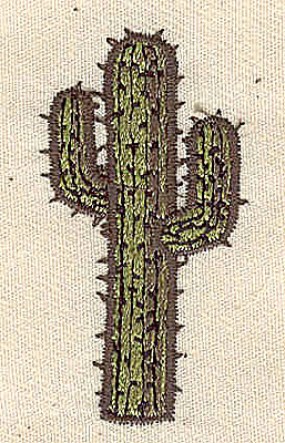 Embroidery Design: Cactus<br> 1.00w X 1.88h