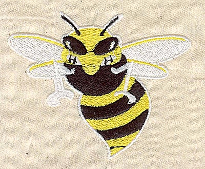 Embroidery Design: Bee<br> 3.06w X 2.44h