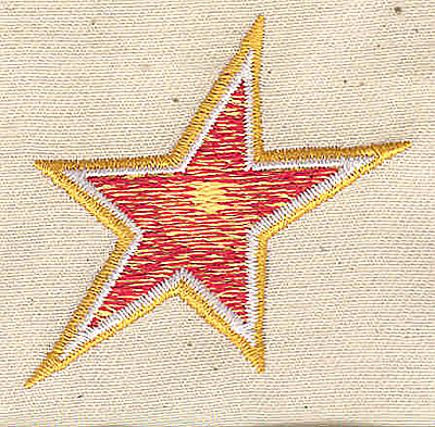 Embroidery Design: Star<br> 2.00w X 1.81h