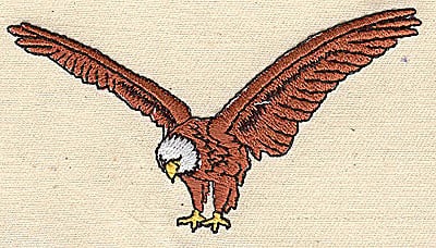 Embroidery Design: Eagle<br> 3.03w X 2.00h